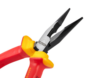Длинногубцы Elitech 120401 диэлектрические, 160мм, 1000В, CrV   207124