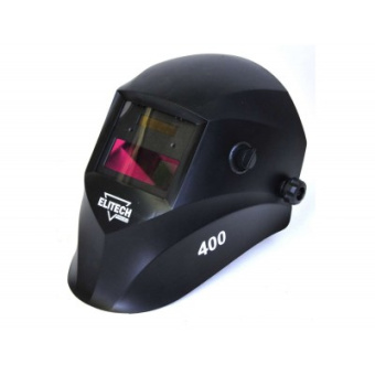 Маска сварочная Elitech 400 ("Хамелеон.(9-13DIN,светофильтр90х35мм,0.1мс,шлиф,0.38кг) 199138
