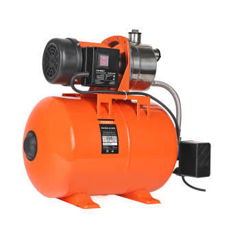 Насосная станция PATRIOT PW 850-24 INOX (насосная часть - нерж. сталь, бак 24л, 850Вт, 3000л/час) 