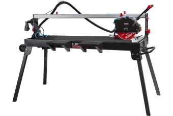 Плиткорез Elitech HD TC 1525F12 (1200Вт,,ф250х25.4мм,каретка1200мм,рез-52мм,58кг,накл-0-45гр)
