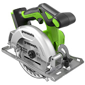 Пила циркулярная аккум. Greenworks GD24CS165 (24V, бесщеточная, 57 мм, без АКБ и ЗУ) 1501607