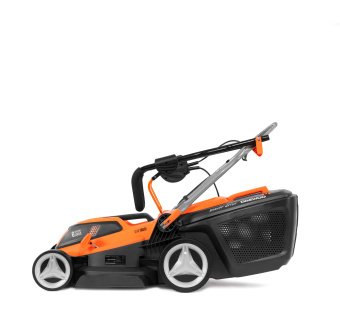 Газонокосилка эл. DAEWOO DLM 1900E (1800Вт, 38см, травосборн. 45л., 25-75мм,  11,4кг)