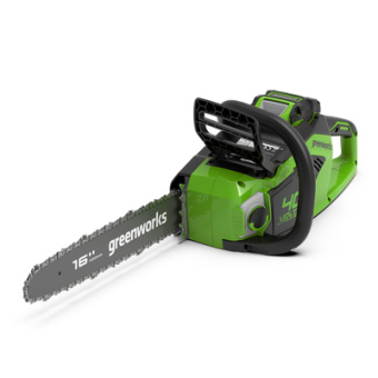 Пила цепная аккум. Greenworks GD40CS18K8 (40V, 40см, бесщет.,  до 1,8КВт, с 1хАКБ 8Ач и ЗУ)2005807UH