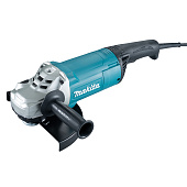 УШМ Makita GA 9082 (230мм,2700Вт,6600об\м,6.1кг,чем,3 полож.рукоятки,эл.тормоз,расц.муфта,д\тяж.раб)