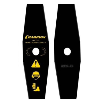 Нож СHAMPION для жесткой травы 2/255/25,4 С5116