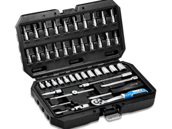Набор инструмента HOGERT 46пр. 1/4" (4-14мм) НТ1R216  16911