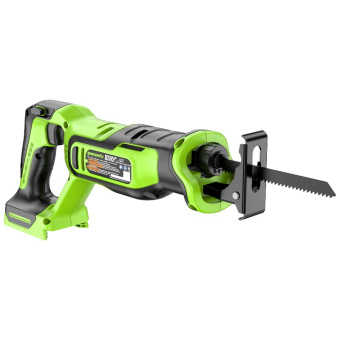Пила сабельная аккум. Greenworks GPT-BLRS-1 (24V, бесщеточная без АКБ и ЗУ) 1200607