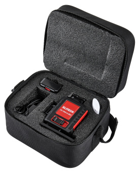 Нивелир Elitech ЛН 360-4-ЗЕЛ (зел.,25м,гор.2х360°/верт.2х360°,±0.4мм/м,1/4",0.4кг,сумка,пульт,акк,ЗУ