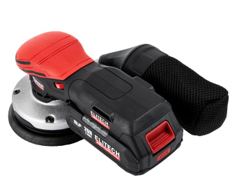 Эксцентр. шлифмашина акк. Elitech HD COS 2012 SL(б\щет,20В,2х2.0Ач,ELP,ф150мм,6000-10000об\м,ампл-2.