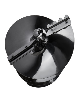 Шнек Elitech 250мм, L800мм, двухзаходный 0809.027400 для грунта 210871