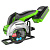 УШМ аккум. Greenworks GD24UCS (24V, бесщет., 76мм, мини ,без АКБ и ЗУ) 3402007