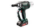 Заклепочник аккумуляторный Metabo NP 18 LTX BL 5.0  2х2.0Ач   619002500