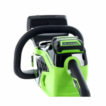 Пила цепная аккум. Greenworks GD40CS18K8 (40V, 40см, бесщет.,  до 1,8КВт, с 1хАКБ 8Ач и ЗУ)2005807UH