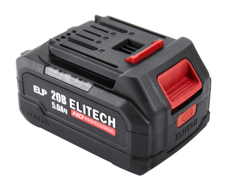 Аккумулятор Elitech RCB 2050S( ELP,20В,5.0Ач,Slider,HD Professional)(E0911.092.00) 205872