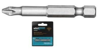 Бита Whirlpower 1/4" PH №2 70 мм 962-22-0702-WP