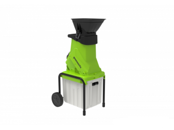 Измельчитель садовый электрический Greenworks GACSB (220В, 2500 Вт с контейнером) 2206707