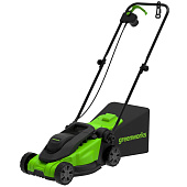 Газонокосилка электрическая Greenworks GD1200LM32 (1200Вт, 32см, 30л, 9,2кг) 2517807