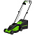 Газонокосилка электрическая Greenworks GD1200LM32 (1200Вт, 32см, 30л, 9,2кг) 2517807
