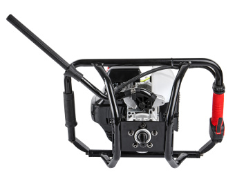 Мотобур  ELITECH HD EA 64ES (2-такт,64см3,2.2кВт/3л.с.,7500об/мин,шнек-ф4-30см,бак1.4л, 11,4кг)