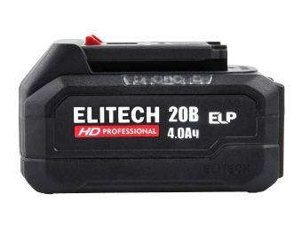 Аккумулятор Elitech RCB 2040S(ELP,20В,4.0Ач,Slider,HD Professional)(E0911.091.00) 205871