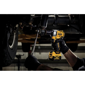 Гайковерт DeWalt DCF 901P1-QW (12В,XR,импульсн.,339Н, 5 Ач, TSTAK, ЗУ) 