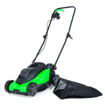 Газонокосилка электрическая Greenworks GD1200LM32 (1200Вт, 32см, 30л, 9,2кг) 2517807