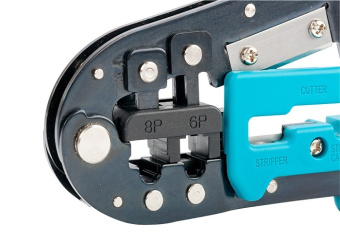 Клещи GROSS для обжима телефон. и компьют. клемм RJ-45, RJ-11