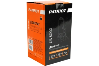 Домкрат PATRIOT бутылочный DB 5000 5T   770000050