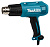 Фен Makita HG 5030K (1600Вт, 300-500л\м,350\500грС,чем,0.6кг,4 насадки)