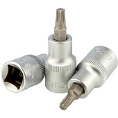 Головка АвтоДело 1/2" со вставкой torx Т40 I=55 мм 39340-AД