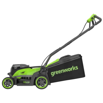 Газонокосилка аккум. Greenworks GD24X2LM361 (24V, бесщет,36см,без АКБ и ЗУ) 2520707