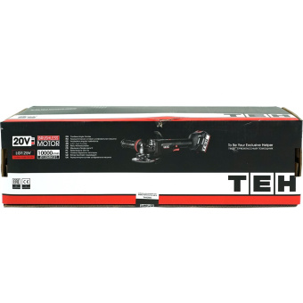 УШМ аккум. TEH LG125V (20В, 125мм, 3000-10000об/мин, без АКБ и ЗУ)