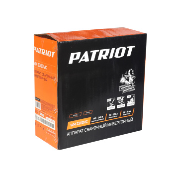 Сварочный аппарат инверторный PATRIOT WM230DVC MMA 605302024