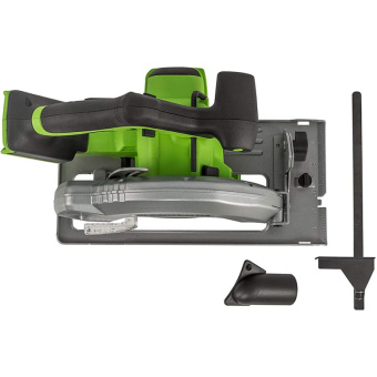 Пила циркулярная аккум. Greenworks GD24CS (24V, бесщ., без АКБ и ЗУ) 1500907