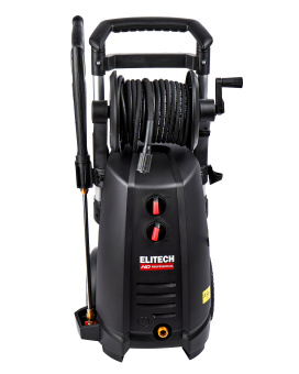 Мойка ELITECH HD HPW 3000IFR (3000Вт,ном140\мак180бар,8,7л\мин,27кг,самовсасывающая,катушка.колеса