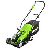 Газонокосилка аккум. Greenworks G40LM35 (40V, 35см, без АКБ и ЗУ) 2501907