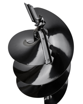 Шнек Elitech 300мм, L800мм, двухзаходный 0809.027500 для грунта 210872