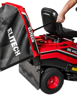 Райдер Elitech МБ 4462Т(бен,сиденье,RATO,223см3,4.4кВт,2реж,61см, CVT,35-75мм,5ур,150л,117кг)