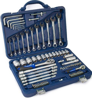 Набор инструмента Станкоимпорт 77пр. 1/4"-1/2" TK77PMQ-CS