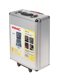 Набор инструментов Tools 186пр.1/4" 1/2" 6гр 4-30мм дорожный кейс WMC186 47008