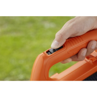 Воздуходув аккум. Black+Decker BCBL200L-QW аксиальный (18В,акк2.0 Ач Li-Ion, 144 км/ч, 9,6м.куб/мин)