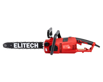 Электропила Elitech ПЭ 2416ПРБ (2200Вт,шина41см,шаг3/8",паз1.3мм,5.4кг,продол. распол. дв-ля) 210671