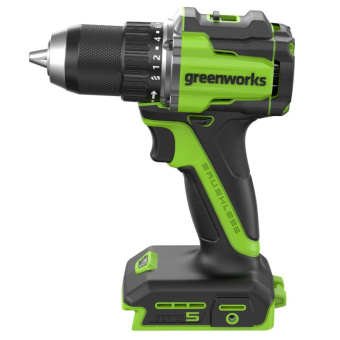 Дрель-шуруповерт аккум. Greenworks DD560 (24V.б/щет,30/60 Нм,13мм,Anti-kickback.без АКБ и ЗУ)3708407