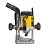 Фрезер DeWalt DW 621 (1100Вт,8000-24000об\м,ход-55мм,цанга-6-8мм,3.1кг)
