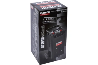 Устройство пуско-зарядн. Elitech EBC 400/240 (12/24В,1.6/8.0кВт,18/40А,40-700Ач,240А,15.4кг) 206813