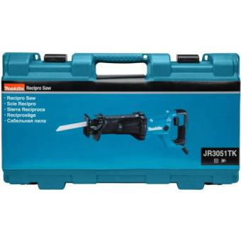 Пила сабельная Makita JR 3051 TK (1200Вт,0-3000об\м,ход-30мм,рез-255мм,3.2кг,чем) 