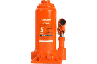 Домкрат PATRIOT бутылочный DB 5000 5T   770000050