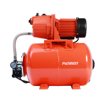 Насосная станция PATRIOT PW 1200-24 C (насосная часть - чугун, бак 24л, 1200Вт, 3800л/час) 315302619