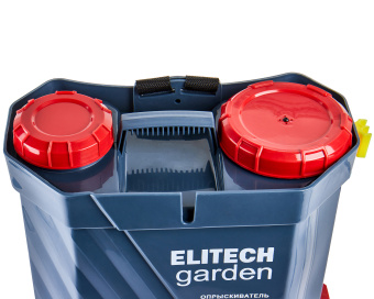 Опрыскиватель Elitech ОСА 12 аккум.,12В свинцово-кислотная батарея,бак-12л, форсунки =4шт 210637