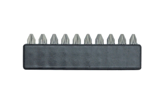 Набор бит 10шт 1/4" PZ2*25мм Vorel 65520-V